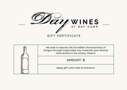 Gift Certificate